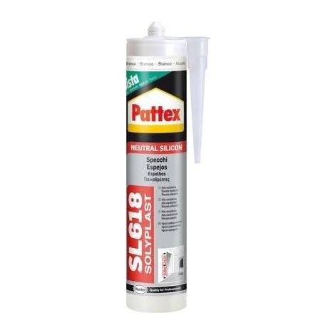 1PZ SILICONE PER SPECCHI TRASPARENTE SL618 ML.300 (1/2)