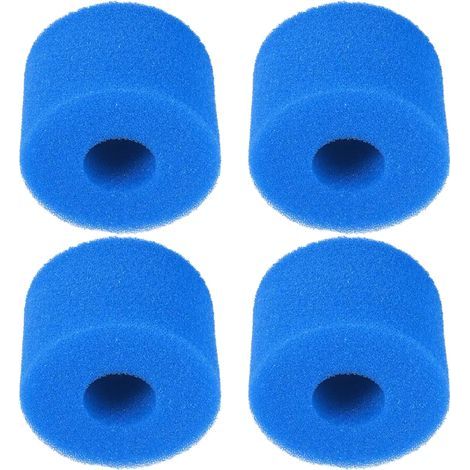 4X Filtre Mousse Ø10,8x7,3 cm 40PPI Compatible avec Intex Purespa S1 Spa Piscine Filtration Nettoyage (1/5)