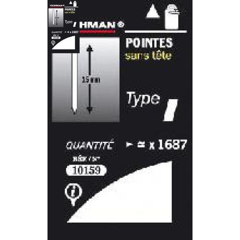 Puntas de 19 mm - tipo I TECHMAN