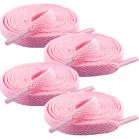 2 paires de lacets plats pour chaussures de sport, baskets et bottes (1/5)