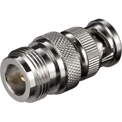 Goobay BNC Anschlussstecker N vergoldet 10 Stück (1/2)