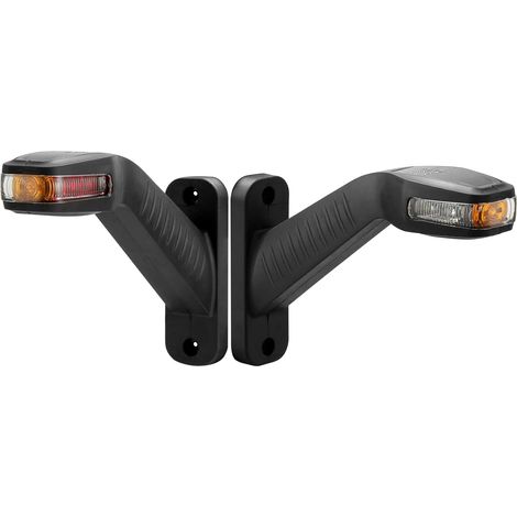 Lot de 2 Feux de Gabarit LED 12V 24V,Feux de Position Latéraux pour Remorque,feux de position LED Camion,feux de latéraux remorque led,Feux de Position LED pour Remorque Camion (1/5)