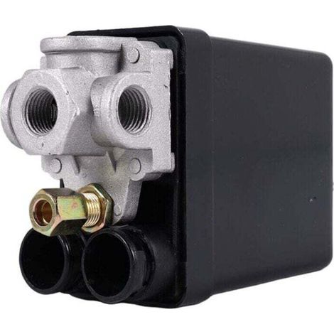 FENOPLASTICAHeavy Vanne De Commande Pressostat , XU,Compresseur D'Air Service 90 Psi -120 Noir, produit qualité supérieure, durable et fiable, matériaux sélectionnés, conforme normes - KZQ (1/4)