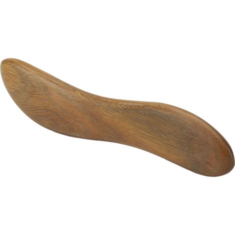 Bâton de massage Gua Sha en bois de santal portable, outil de relaxation musculaire pour le visage et le cou, grattoir anti-âge pour hommes et femmes (1/5)