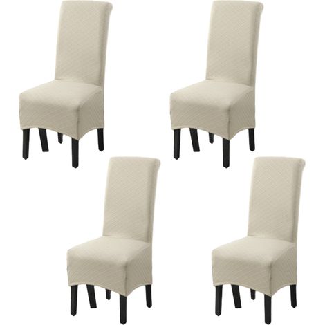 Housses de chaises imperméables pour salle à manger, lot de 2, protection pour cuisine, hôtel, restaurant (2 pièces), style 1
