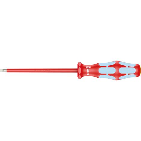 WERA 05022730001 DESTORNILLADOR PLANO AISLADO SEGÚN VDE, 0.6 X 3.5 X 100 MM (1/5)