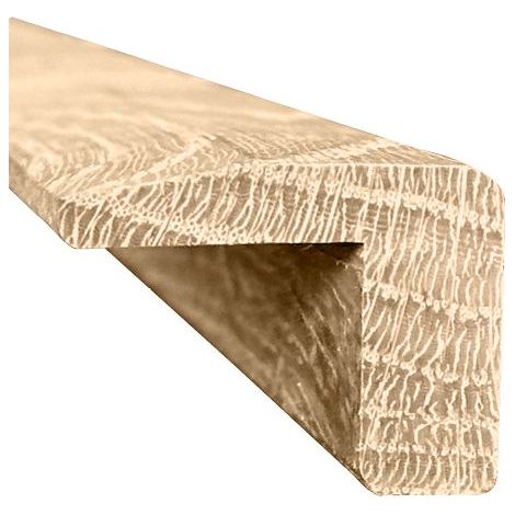 Seuil d’arrêt en chêne 1m – Largeur 35mm – Épaisseur 20mm – Finition brute pour parquets 20-23mm – À coller avec colle à parquet