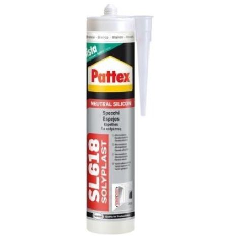 PATTEX SILICONE SPECCHI SL618 TRASPAR 300 ML CART