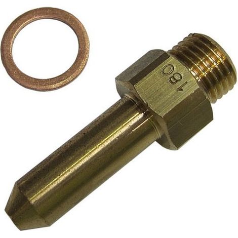 BOSCH Ersatzteil TTNR: 8718584788 Hauptgasd 1,80 Bohrung SW16 48 lg everp (1/2)