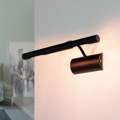 Applique tableau Picture Light noire au design élégant en style classique 2xG9 L:29cm - Noir