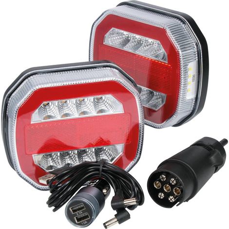 Led-Wifi-Heckleuchten-Set 4 Fon - 16142
