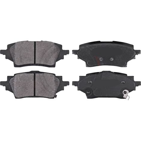 KIT PASTIGLIE FRENO POSTERIORI compatibile con TOYOTA COROLLA TRE VOLUMI (E21) / PASTIGLIE FRENANTI AUTO OEM P 83 178  P 83 182, / SOSTITUZIONE DIRETTA / BASSA POLVERE / SILENZIOSO (1/4)