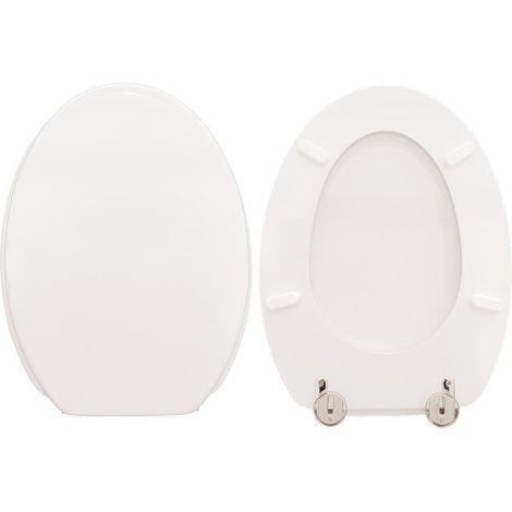 Copriwater Polis Catalano legno rivestito in resina poliestere bianco (1/4)