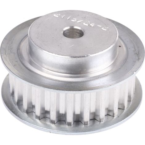 Poulie pour courroie crantée en Aluminium 24 dents , pas de 5mm, alésage 6mm ( Prix pour 1 )