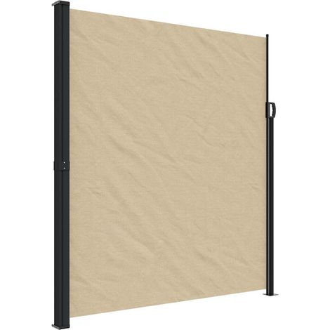 Tenda da Sole Laterale Retrattile Beige 220x600 cm vidaXL