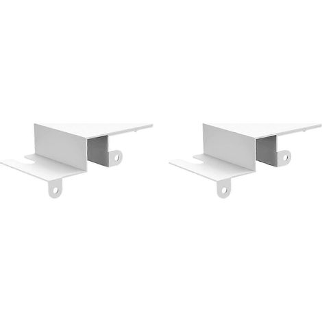 verrous de sécurité enfant réglables pour portes de garage, en métal, compatibles avec les portes intérieures, extérieures et de patio, blancs AHWHBYV (1/4)