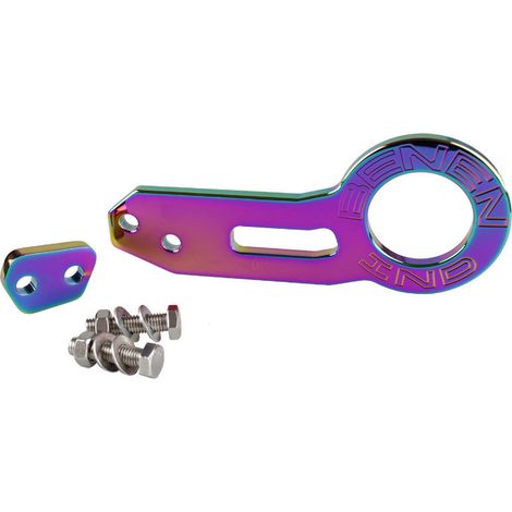 BENEN car tow hook suitable for Honda Fit, Swift, and Suzuki modified rear bumper tow hook - Colorful (1/3)