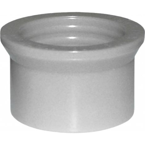 Réduction souple en PVC 40x32 mm pour sortie de siphon d'évier LIRA (1/2)