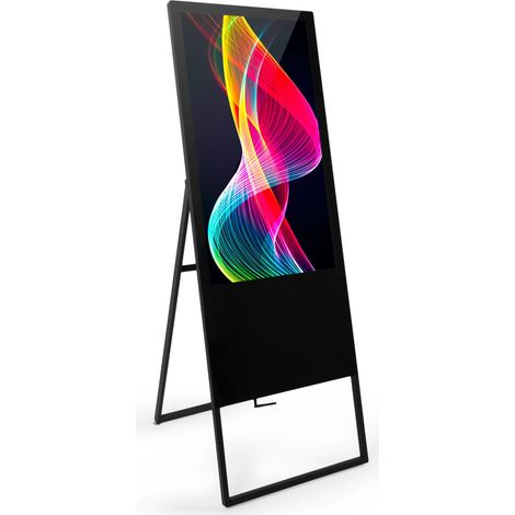 Totem pubblicitario pieghevole LCD Full HD da 43" - Android - (1/5)
