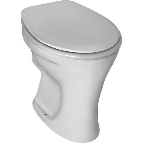 IDEAL STANDARD V310601 WC à chasse plate sur pied Eurovit, évacuation verticale