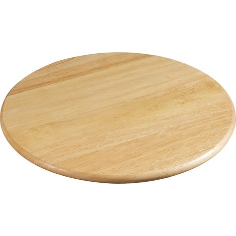 Planche pivotante Zassenhaus, bois d'hévéa, diamètre 35 x 3,5 cm (1/2)