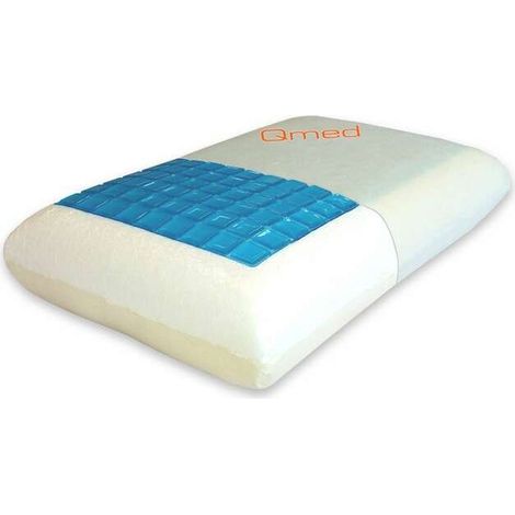 QMED almohada ortopédica con gel refrigerante - memoria de forma (COMFORT GEL PILLOW) (1/4)