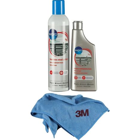 Kit pulizia superfici inox