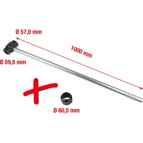 KS Tools Jeu de clés de maintien pour amortisseur de vibrations pour BMW, 5 pcs. (1/5)