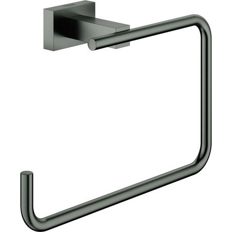 Anneau porte-serviettes ESSENTIALS CUBE graphite dur brossé