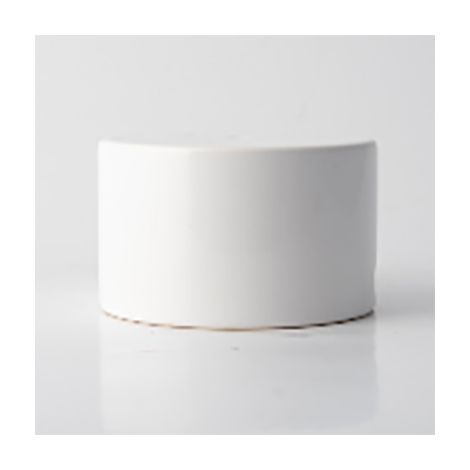 Rosace Porcelaine Blanche Ronde