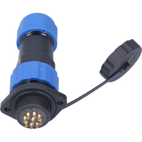 Connecteur d'alimentation étanche IP68, bride mâle/femelle, pour l'aviation, 250 V CA, 5 A, SP209 broches (1/5)