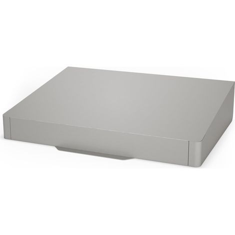 Le Marquier Cloche acier inoxydable satinée pour plancha (1/3)