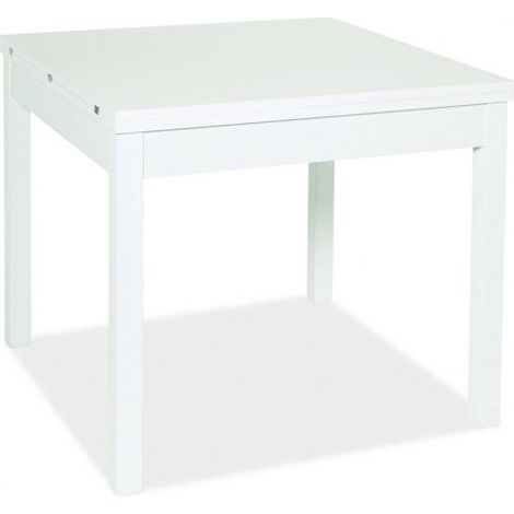 Tavolo allungabile bianco frassinato 90 x 90 cm - Cuneo (1/5)