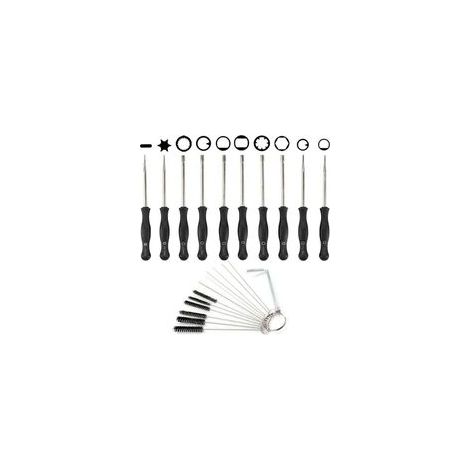 Outil De Réglage Carburateur Aiguille Nettoyage Brosse Pour Moteur 2 Temps Tondeuse