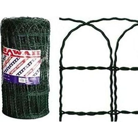 FILET POUR PARCADE HAWA EN FIL D'ACIER GALVANISÉ ET PLASTIFIÉ 150X90 RT.25 MT H.40