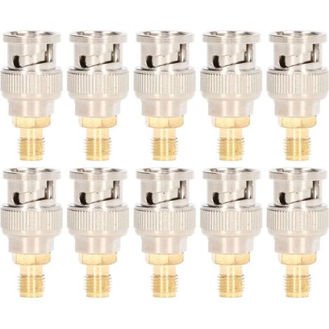 Kit de conversión de instrumentos - Juego de 10 piezas - Adaptador coaxial RF - SMA hembra a BNC macho (1/3)