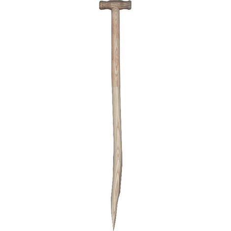 Löffert Stiele Damenspatenstiel T Esche 930/36mm damfgebogen (1/3)