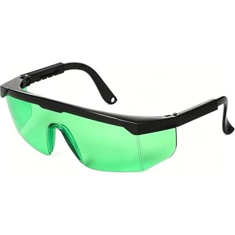 Lunettes de Protection Laser, Lunettes de Sécurité pour Niveau Laser, Lunette pour Epilateur Lumiere Pulsee, pour Rotatif et Laser Multiligne (1/5)