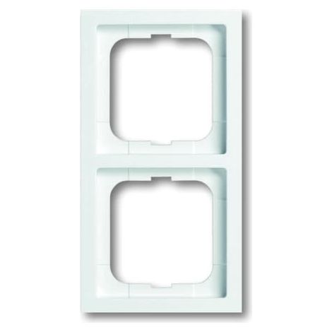 Futur Linear / Plaque fintion 2 postes Blanc 2CKA001754A4499 ABB BJE74531