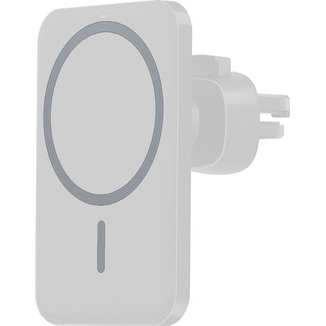 Support Magnétique Pour Téléphone Voiture - Chargeur Sans Fil 15 W - Compatible iPhone 12 à 14 - Fixation Ventilation - 1 Pièce (1/5)