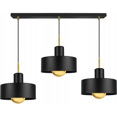 MODERNE DECKENHÄNGELAMPE, METALL-LAMPENSCHIRM (1/5)