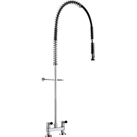 Delabie Geschirrspülbr. m. Mischer MA150 +Handbr.433010, o.Auslaufvent (1/2)