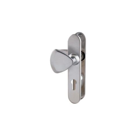 Ensemble Poignée Palière Jazz Gauche Poignée De Porte Palière Gauche à Clé I Sécurisée - Assa Abloy (1/2)