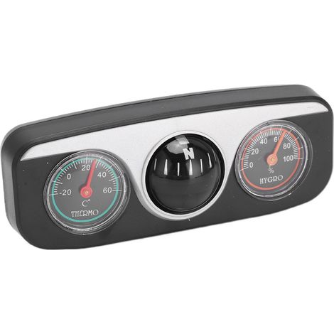 LC-3 3-in-1 Multifunktions-Autoarmaturenbrett: Navigation, Kompass, Thermometer und Hygrometer. (1/5)