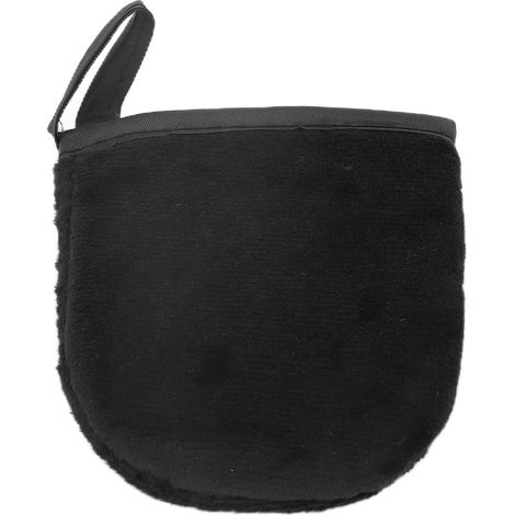 Gant autobronzant floqué, applicateur de lotion autobronzante, petit gant autobronzant noir (1/5)