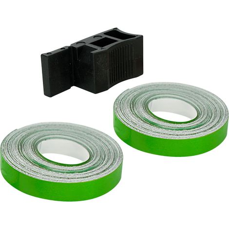 Wheel Stripe Racing, profilo adesivo per cerchi ruota - Verde (1/3)
