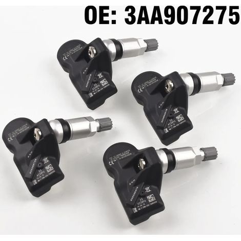 4 capteurs de pression des pneus pour voiture, compatibles avec VW Tiguan 2012-2018, Passat B7 et CC 2012-2018 (1/4)