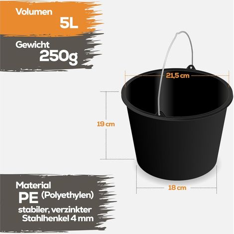TAMS® Baueimer, Eimer 5 l (1/5)