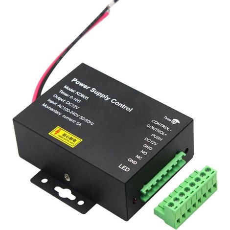 Système de Contrôle D'accès de Porte d'alimentation DC 12V 5A AC110V-260V Power Supply Control pour Système de Contrôle d'accès à la Porte Alimentation (1/5)