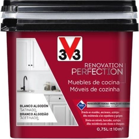 PINTURA RENOVACION COCINAS RENO PERFECTION 750 ML BLANCO ALGODÓN - 119621